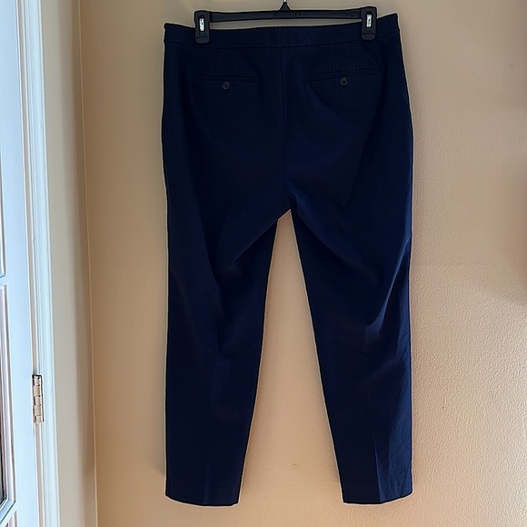 Talbots Chatham Ankle Pants Curvy Fit Navy Blue Pants - Picture 5 of 14